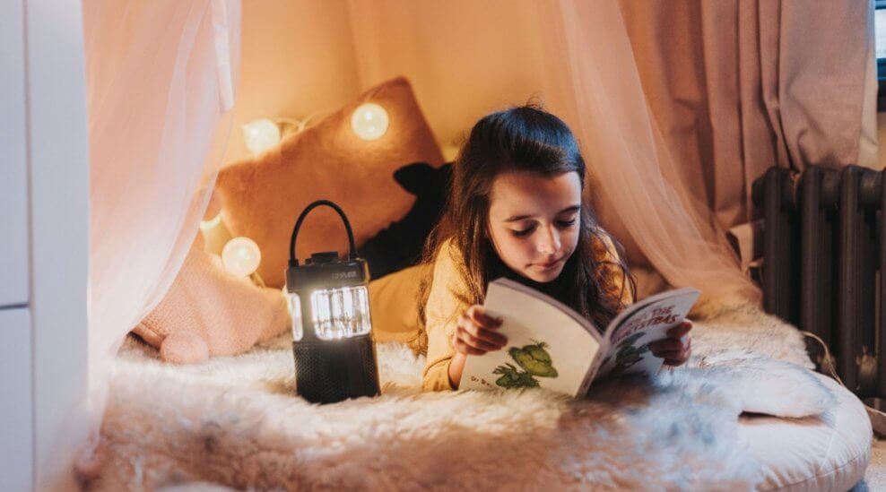 Christmas reading with Pure Woodland Glow